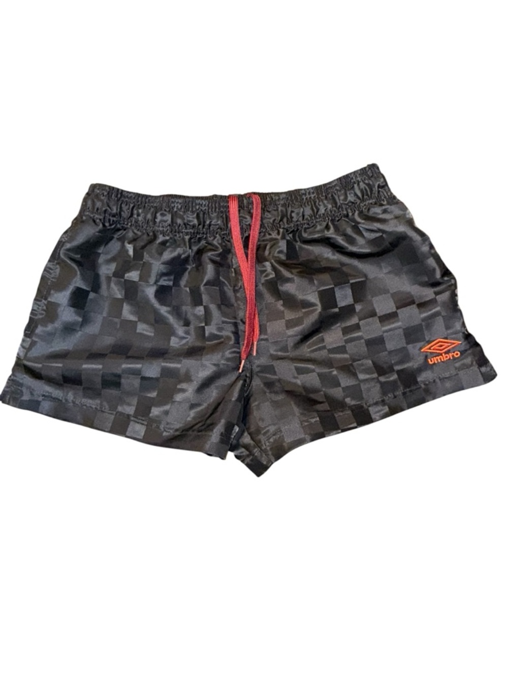 Umbro women’s large Black with Orange Logo